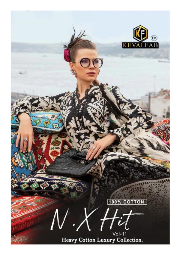 KevalFab N.X Hit Vol-11 – Karachi Dress Material